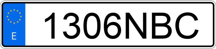 Die Registrierungsnummer 1306NBC hat CITROEN C5 AIRCROSS Die Registrierungsnummer 1306NBC hat CITROEN C5 AIRCROSS