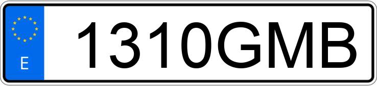 Numer rejestracyjny 1310GMB posiada VOLKSWAGEN GOLF Numer rejestracyjny 1310GMB posiada VOLKSWAGEN GOLF