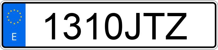 Numer rejestracyjny 1310JTZ posiada PORSCHE CAYENNE Numer rejestracyjny 1310JTZ posiada PORSCHE CAYENNE