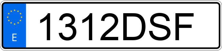 Numer rejestracyjny 1312DSF posiada VOLKSWAGEN PASSAT Numer rejestracyjny 1312DSF posiada VOLKSWAGEN PASSAT