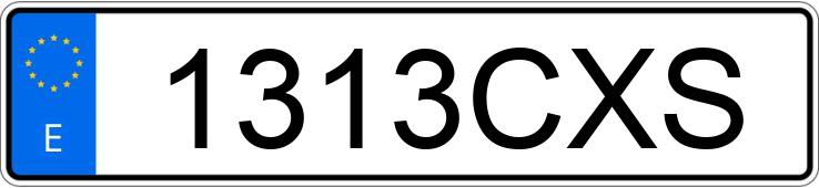 Numer rejestracyjny 1313CXS posiada SEAT CORDOBA Numer rejestracyjny 1313CXS posiada SEAT CORDOBA