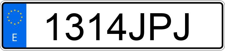 Numer rejestracyjny 1314JPJ posiada SEAT LEON Numer rejestracyjny 1314JPJ posiada SEAT LEON