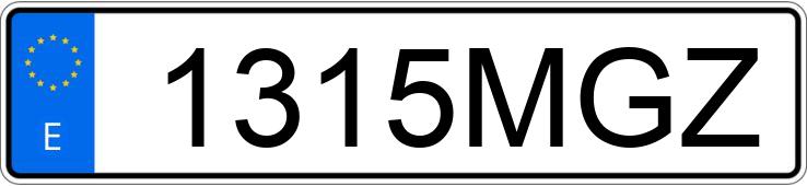 Numer rejestracyjny 1315MGZ posiada BMW SERIE 4