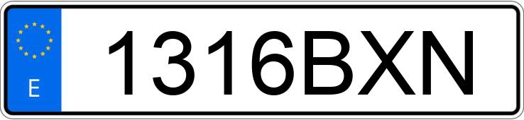 Numer rejestracyjny 1316BXN posiada VOLKSWAGEN PASSAT Numer rejestracyjny 1316BXN posiada VOLKSWAGEN PASSAT