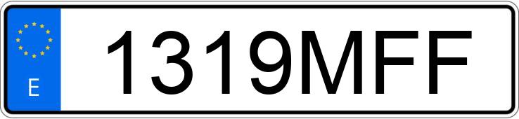 Numer rejestracyjny 1319MFF posiada TOYOTA RAV4 Numer rejestracyjny 1319MFF posiada TOYOTA RAV4