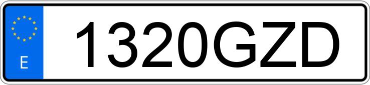 Numer rejestracyjny 1320GZD posiada BMW SERIE 3 Numer rejestracyjny 1320GZD posiada BMW SERIE 3