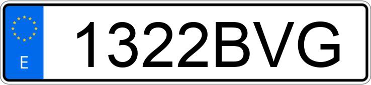 Numer rejestracyjny 1322BVG posiada CITROEN C5