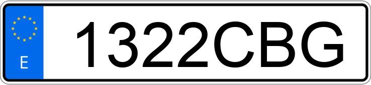 Numer rejestracyjny 1322CBG posiada JAGUAR XJ8 Numer rejestracyjny 1322CBG posiada JAGUAR XJ8