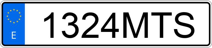 Numer rejestracyjny 1324MTS posiada NISSAN QASHQAI