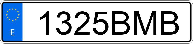 Numer rejestracyjny 1325BMB posiada IVECO EUROTECH CURSOR Numer rejestracyjny 1325BMB posiada IVECO EUROTECH CURSOR