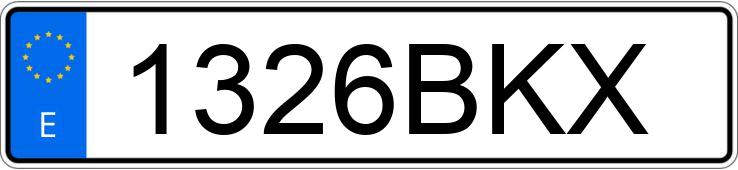 Numer rejestracyjny 1326BKX posiada OPEL ASTRA Numer rejestracyjny 1326BKX posiada OPEL ASTRA