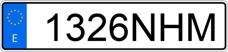 Numer rejestracyjny 1326NHM posiada MAN TGS Numer rejestracyjny 1326NHM posiada MAN TGS