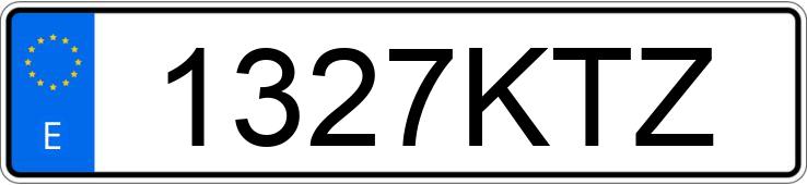 Numer rejestracyjny 1327KTZ posiada NISSAN QASHQAI