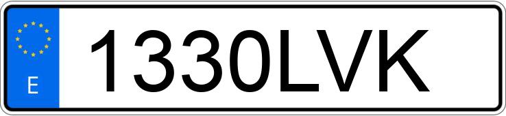 Numer rejestracyjny 1330LVK posiada VOLKSWAGEN GOLF Numer rejestracyjny 1330LVK posiada VOLKSWAGEN GOLF