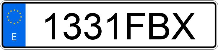 Numer rejestracyjny 1331FBX posiada VOLKSWAGEN POLO