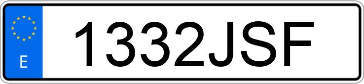 Numer rejestracyjny 1332JSF posiada OPEL CORSA