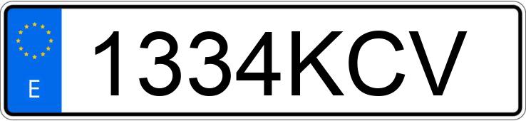 Numer rejestracyjny 1334KCV posiada CITROEN C4 Numer rejestracyjny 1334KCV posiada CITROEN C4