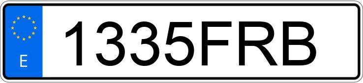 Numer rejestracyjny 1335FRB posiada SEAT LEON Numer rejestracyjny 1335FRB posiada SEAT LEON