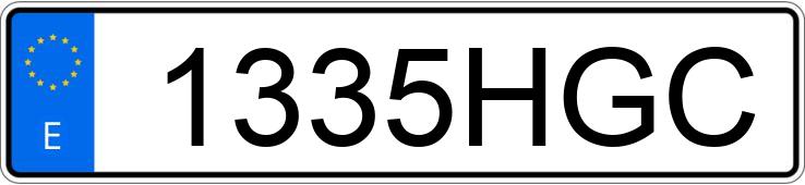 Numer rejestracyjny 1335HGC posiada FORD FOCUS Numer rejestracyjny 1335HGC posiada FORD FOCUS