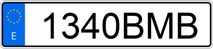 Numer rejestracyjny 1340BMB posiada MERCEDES LN