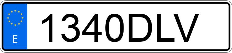 Numer rejestracyjny 1340DLV posiada PEUGEOT 206 Numer rejestracyjny 1340DLV posiada PEUGEOT 206