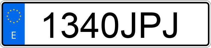 Numer rejestracyjny 1340JPJ posiada PEUGEOT 308