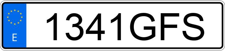 Numer rejestracyjny 1341GFS posiada MERCEDES CLK (208-209)