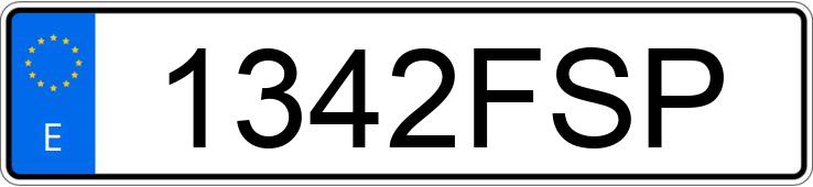 Numer rejestracyjny 1342FSP posiada AUDI A3 Numer rejestracyjny 1342FSP posiada AUDI A3
