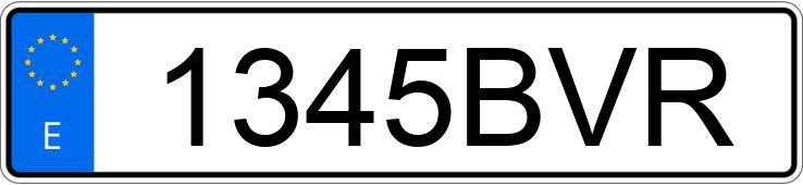 Numer rejestracyjny 1345BVR posiada PEUGEOT 206 Numer rejestracyjny 1345BVR posiada PEUGEOT 206