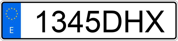 Numer rejestracyjny 1345DHX posiada FORD FOCUS Numer rejestracyjny 1345DHX posiada FORD FOCUS