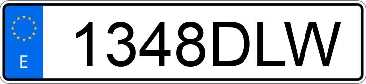 Numer rejestracyjny 1348DLW posiada FORD FOCUS Numer rejestracyjny 1348DLW posiada FORD FOCUS