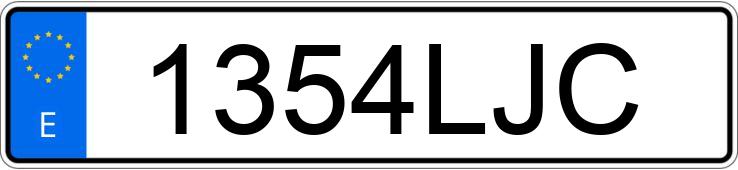 Numer rejestracyjny 1354LJC posiada AUDI RS3 SPORTBACK Numer rejestracyjny 1354LJC posiada AUDI RS3 SPORTBACK