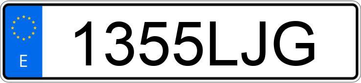 Numer rejestracyjny 1355LJG posiada SSANGYONG/KGM KORANDO