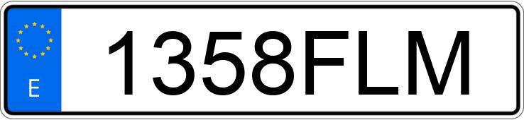 Numer rejestracyjny 1358FLM posiada PEUGEOT 207 Numer rejestracyjny 1358FLM posiada PEUGEOT 207