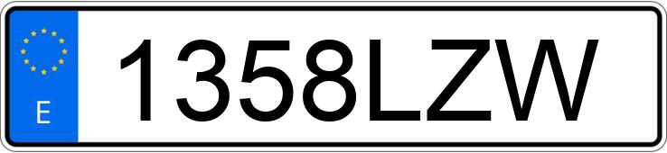 Numer rejestracyjny 1358LZW posiada VOLKSWAGEN T-CROSS Numer rejestracyjny 1358LZW posiada VOLKSWAGEN T-CROSS