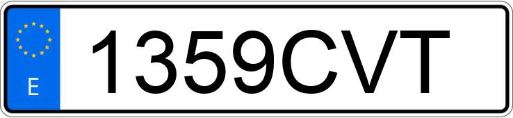 Numer rejestracyjny 1359CVT posiada CITROEN JUMPER