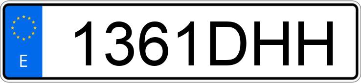 Numer rejestracyjny 1361DHH posiada VOLKSWAGEN TOURAN Numer rejestracyjny 1361DHH posiada VOLKSWAGEN TOURAN