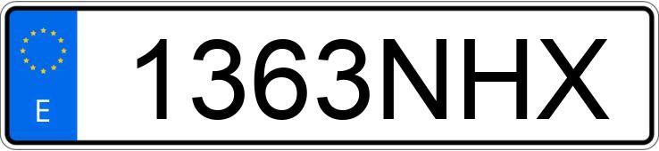 Numer rejestracyjny 1363NHX posiada HONDA CIVIC Numer rejestracyjny 1363NHX posiada HONDA CIVIC