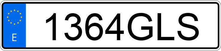 O número de registro 1364GLS tem CHRYSLER 300 C