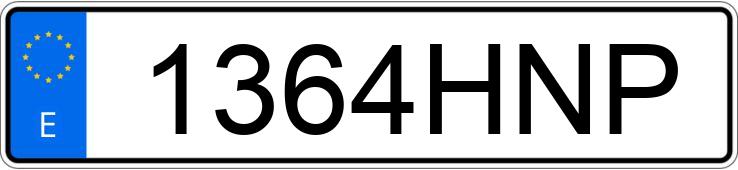 Numer rejestracyjny 1364HNP posiada OPEL ANTARA