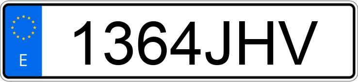 Numer rejestracyjny 1364JHV posiada AUDI Q7