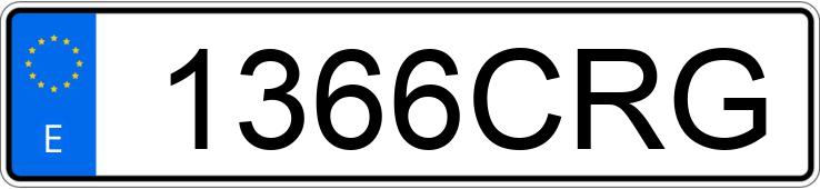 Numer rejestracyjny 1366CRG posiada SEAT LEON Numer rejestracyjny 1366CRG posiada SEAT LEON