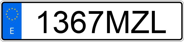 Numer rejestracyjny 1367MZL posiada CITROEN C4 X