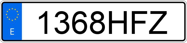 Numer rejestracyjny 1368HFZ posiada NISSAN QASHQAI Numer rejestracyjny 1368HFZ posiada NISSAN QASHQAI