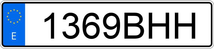 Numer rejestracyjny 1369BHH posiada HYUNDAI ACCENT