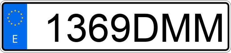 Numer rejestracyjny 1369DMM posiada SCANIA 124