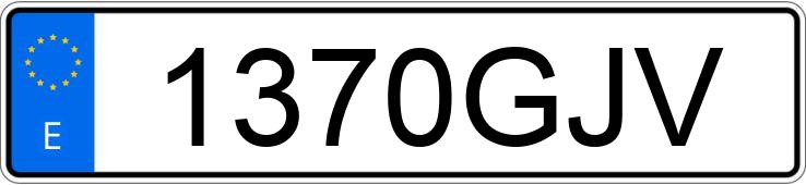 Numer rejestracyjny 1370GJV posiada FORD FIESTA Numer rejestracyjny 1370GJV posiada FORD FIESTA