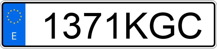 Numer rejestracyjny 1371KGC posiada PEUGEOT 3008