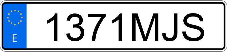 Numer rejestracyjny 1371MJS posiada BMW SERIE 4