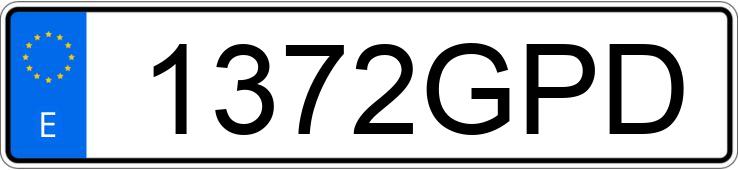 Numer rejestracyjny 1372GPD posiada CITROEN C3